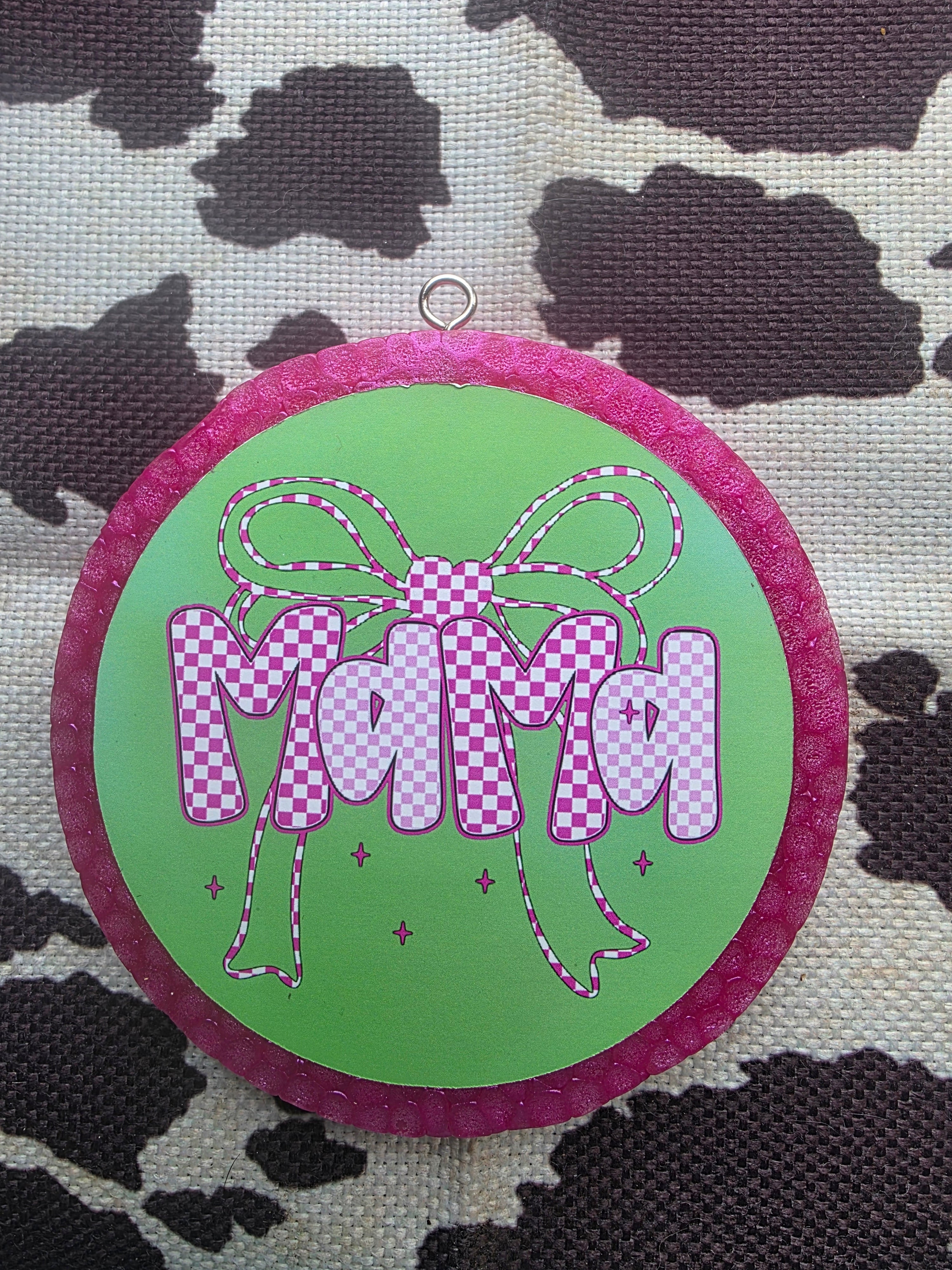 Pink Bow Mama-Pina Colada