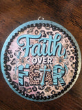 Faith Over Fear- Iced Oatmeal Cookie